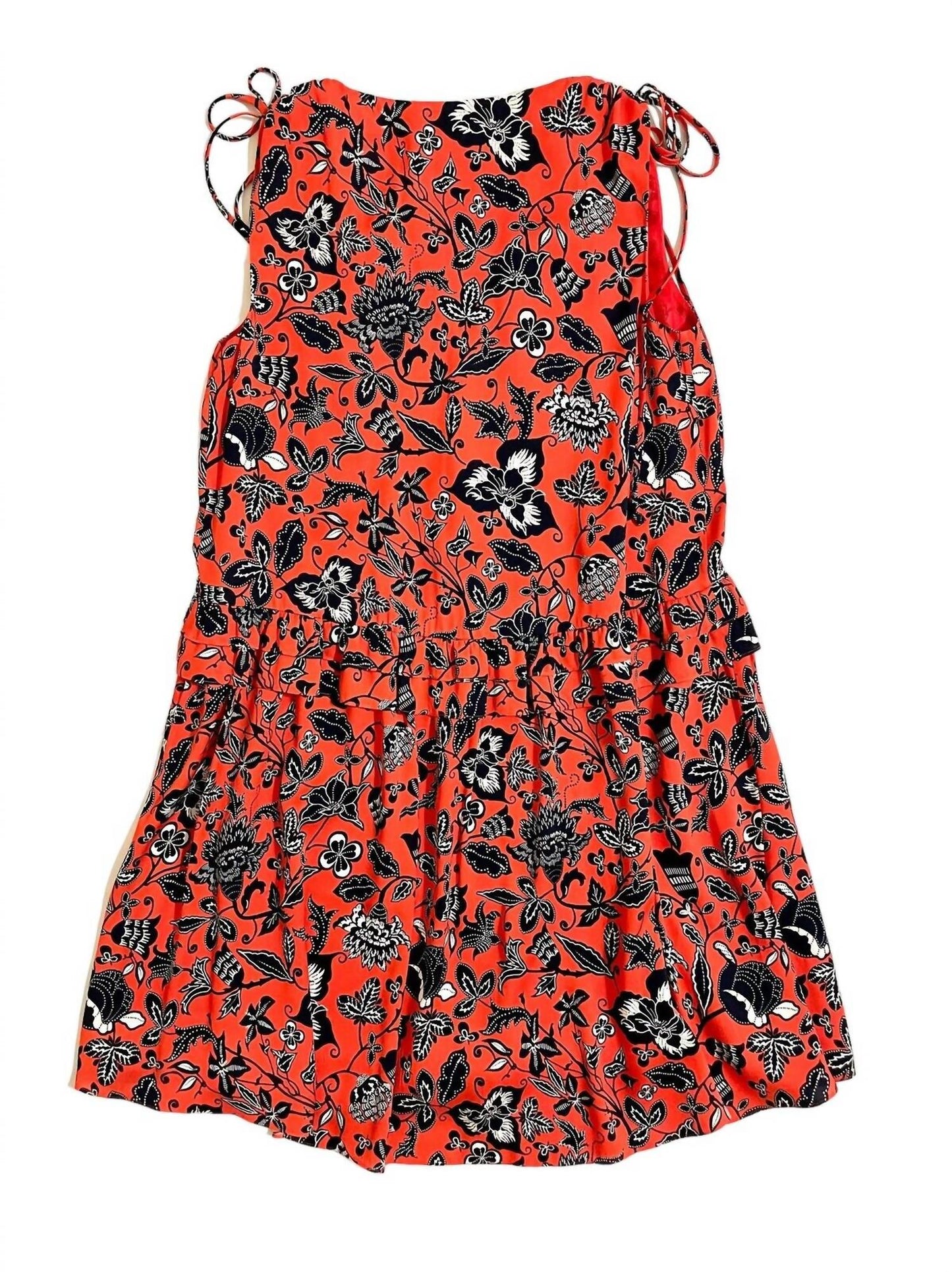 Nordstrom - Signature Silk Floral Print V Neck Shift Dress
