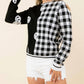 Thml - Smiley/checkered Sweater