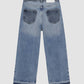 Dl1961 - Kids' - Girl's Paneled Lily Wide Leg Denim Jeans