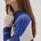 Free People - Opal Rollneck Knit Stripe Sweater