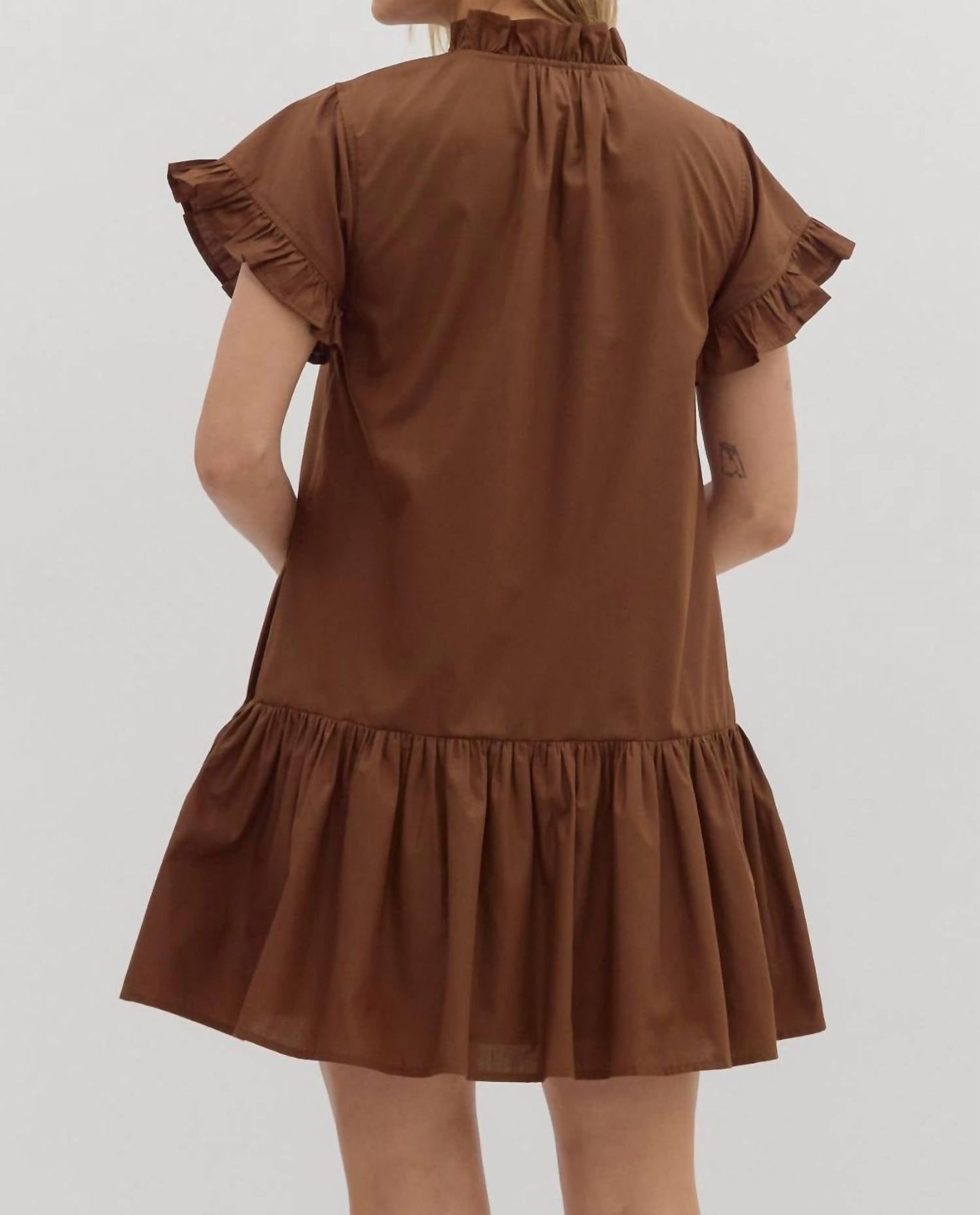 Entro - Hazel Ruffle Mini Dress