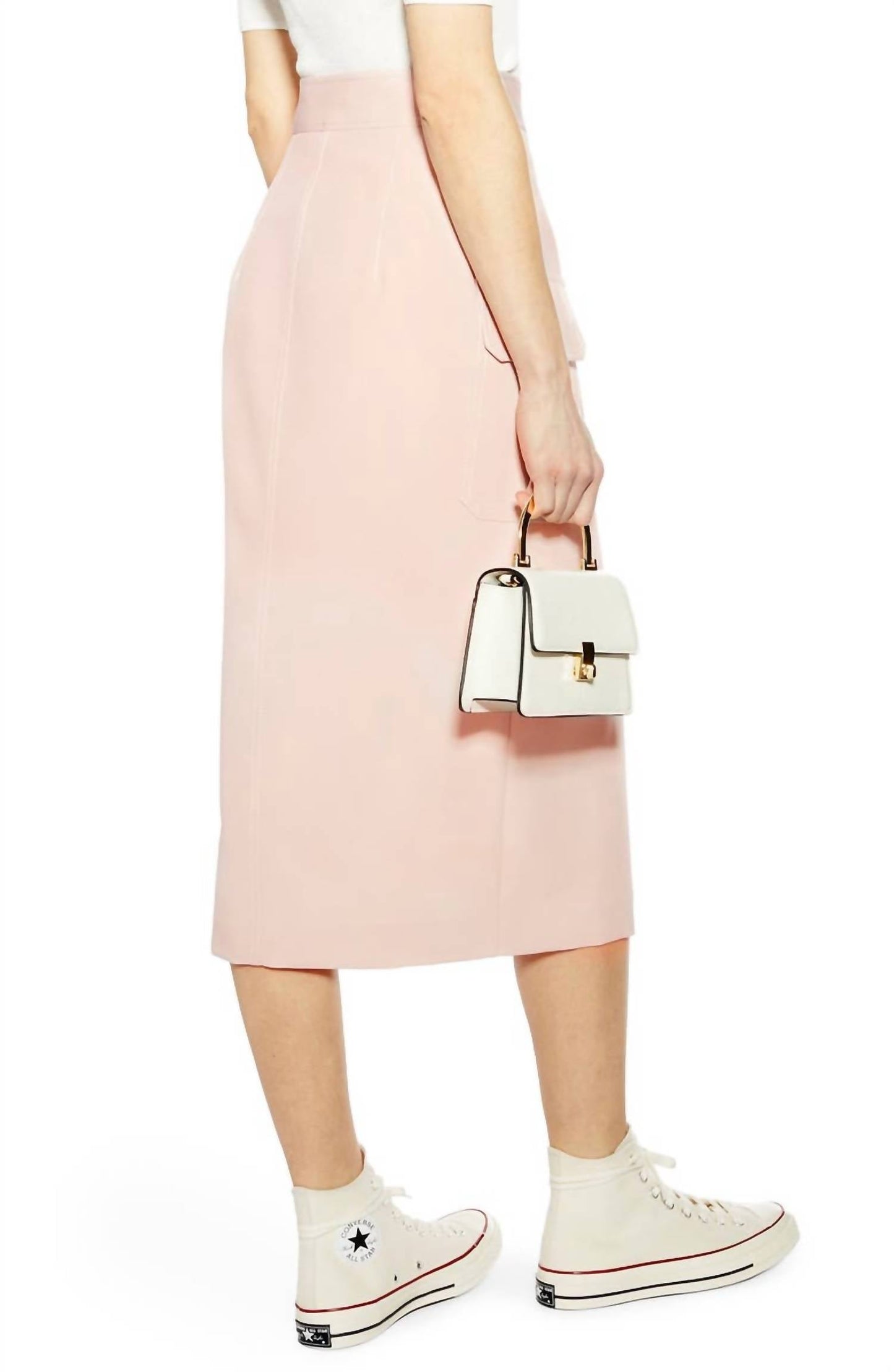 Topshop - Utility Midi Skirt