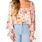 Buddylove - FLORA FLOWY CROPPED TOP