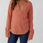Free People - Raina Johny Collar Long Sleeve Tee