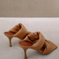 Alohas - Twist Strap Leather Mules