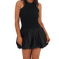 Illa Illa - Right on Time Bubble Hem Mini Dress