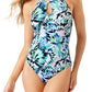 Tommy Bahama Island Cays Monarch Reversible One-Piece Swimsuit