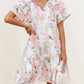 Pretty Bash - Swept Off My Feet Flutter Sleeve Floral Dress
