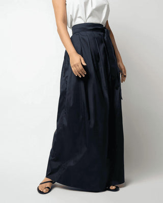 Ann Mashburn - Pleated Wrap Skirt
