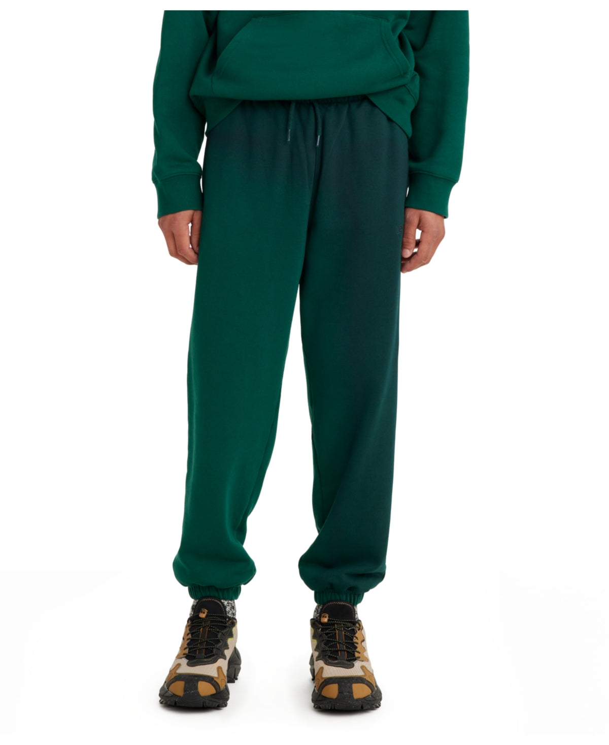 Levi s Mens Fleece Relaxed Fit Jogger Pants