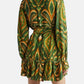 Farm Rio - Pineapple Ikat Mini Dress