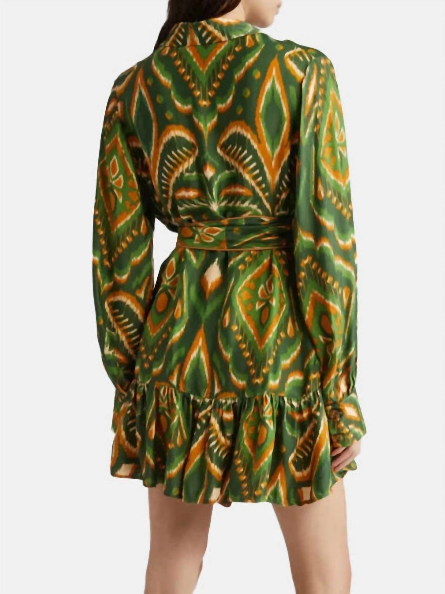 Farm Rio - Pineapple Ikat Mini Dress
