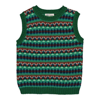 Hello Simone - Débardeur Pablo Fair Isle Sweater Vest