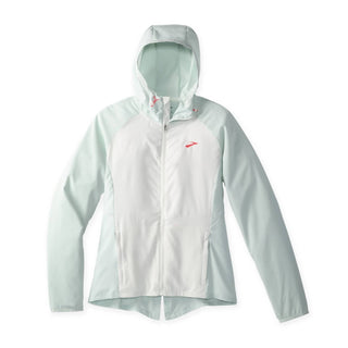 Brooks - JAQUETA DE CAPOTA FEMININA