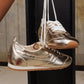 Dolce Vita - Women's Delany Crinkle Patent Sneaker