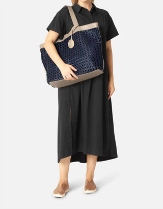 Ilse Jacobsen - Bolsa de praia grande trançada feminina