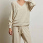 Perfectwhitetee - Sonny Long Sleeve Loop Terry Sinead Top