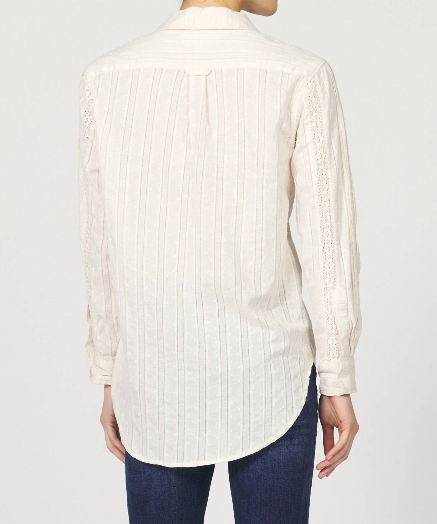 Dear John Denim - Galina Embroidered Button-up Top