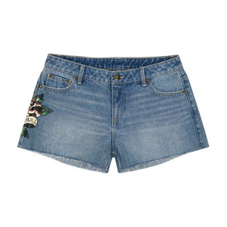 Ed Hardy - Short Jeans Love Eternal Feminino