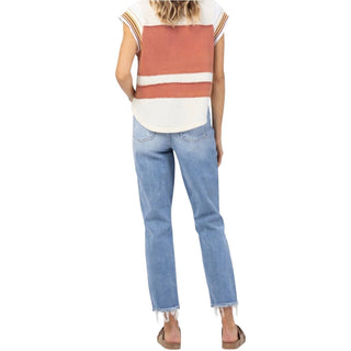 Judy Blue - Calça Jeans Slim de Cintura Alta e Perna Reta