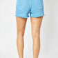 Judy Blue - Mid Rise Garment Dyed Shorts