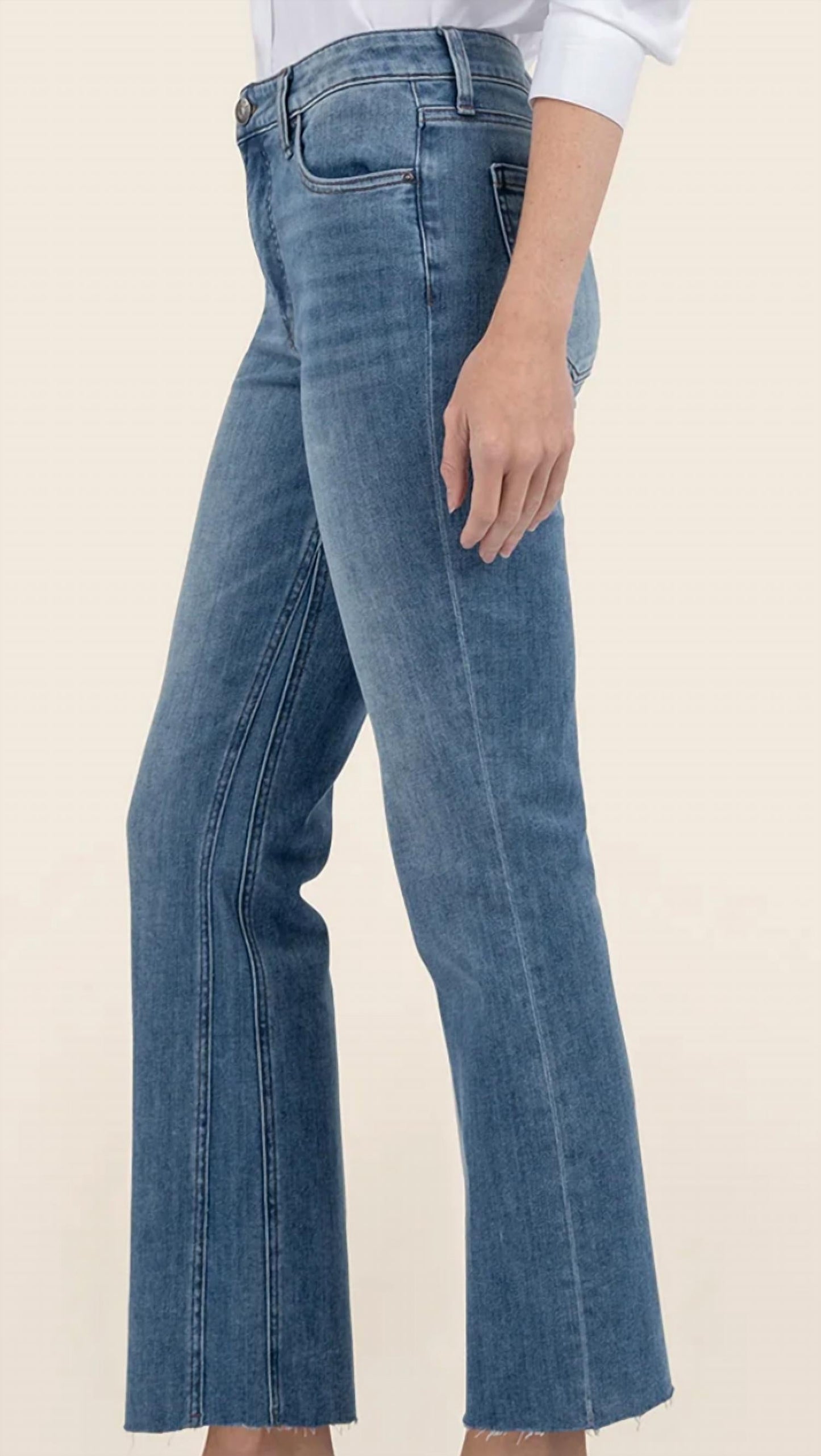 Kut From The Kloth - Kelsey High Rise Ankle Flare