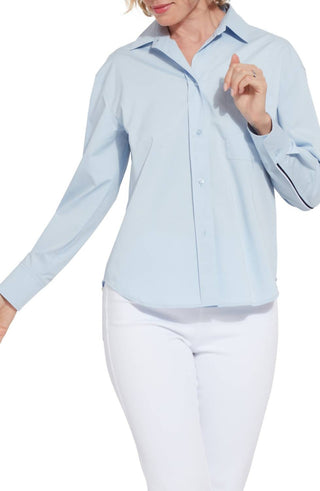 Lysse - Camisa Cropped Listrada Sofia