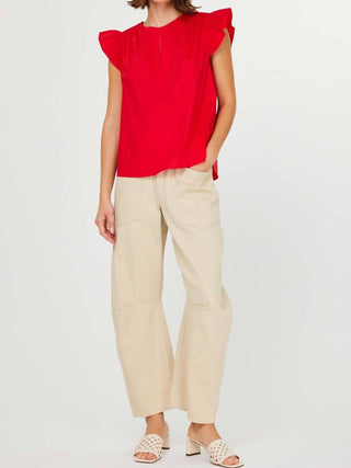 Current Air - Women's Callie Smocked Blouse