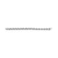 14K White Gold 1/2 Cttw Diamond Knotted Byzantine Link Bracelet (H-I Color, I2-I3 Clarity) - 7" Inches