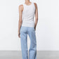 Enza Costa - Silk Rib Bold Tank