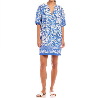 Karen Kane - Puff Sleeve Peasant Dress