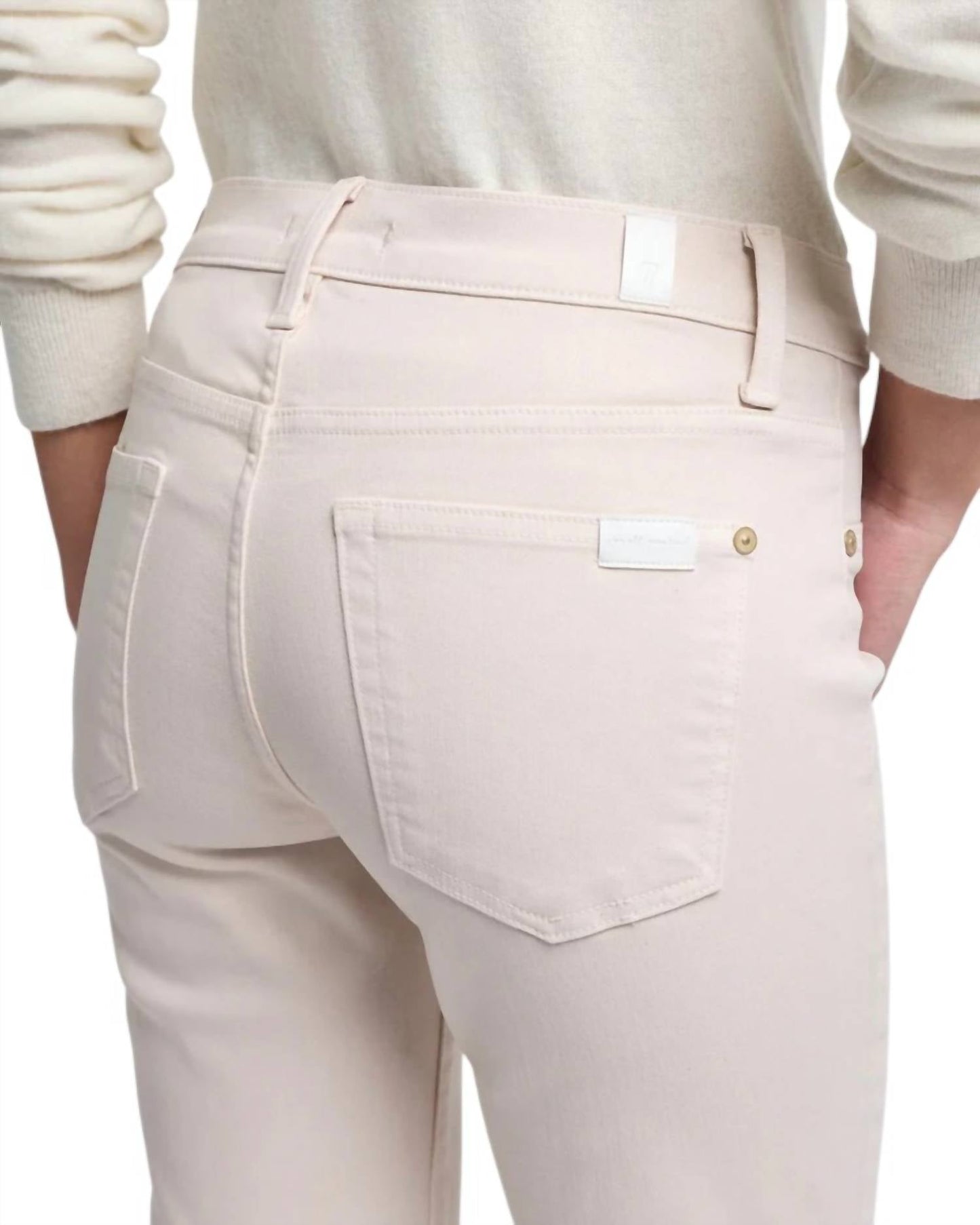 7 For All Mankind - Tailorless Coated Bootcut Jeans