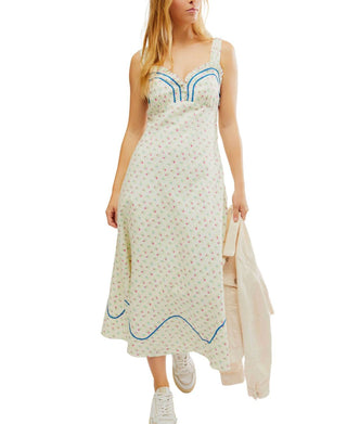 Free People - Vestido Midi Sweethearts