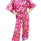 Elan - Zade High Waisted Patterned Pants