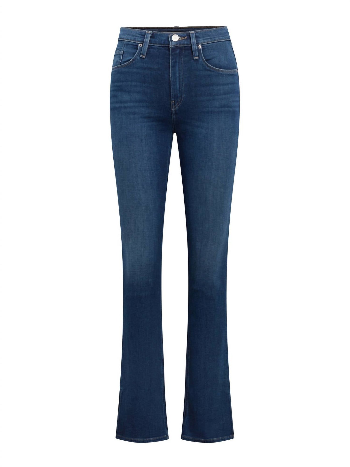 Hudson - Barbara High-Rise Baby Bootcut Jean w/ Slit Hem