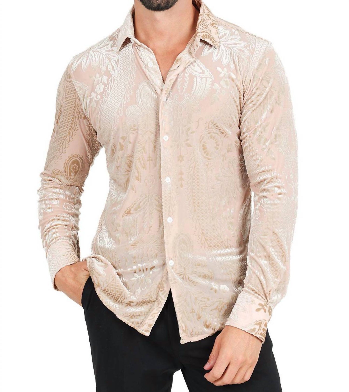 Barabas - Floral Galore Long Sleeve Shirt