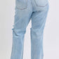 Judy Blue - High Waist Rigid Magic Destroy 90's Straight Jean
