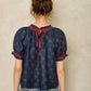 M.A.B.E. - Lindi Smocked Top