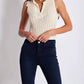 Bishop + Young - Charlotte Crochet Polo