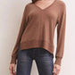 Z Supply - Wilder Cloud V-neck Long Sleeve Top