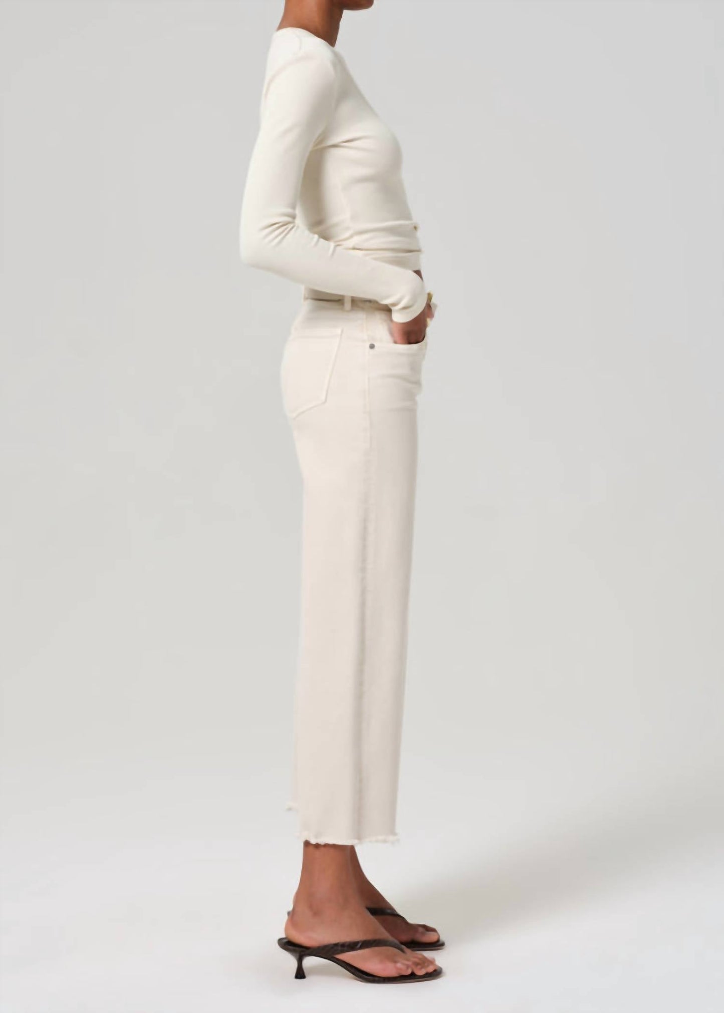 Citizens Of Humanity - Lyra Crop Wide Leg Jeans