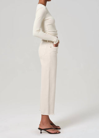 Citizens Of Humanity - Calça Jeans Lyra Crop de Perna Larga