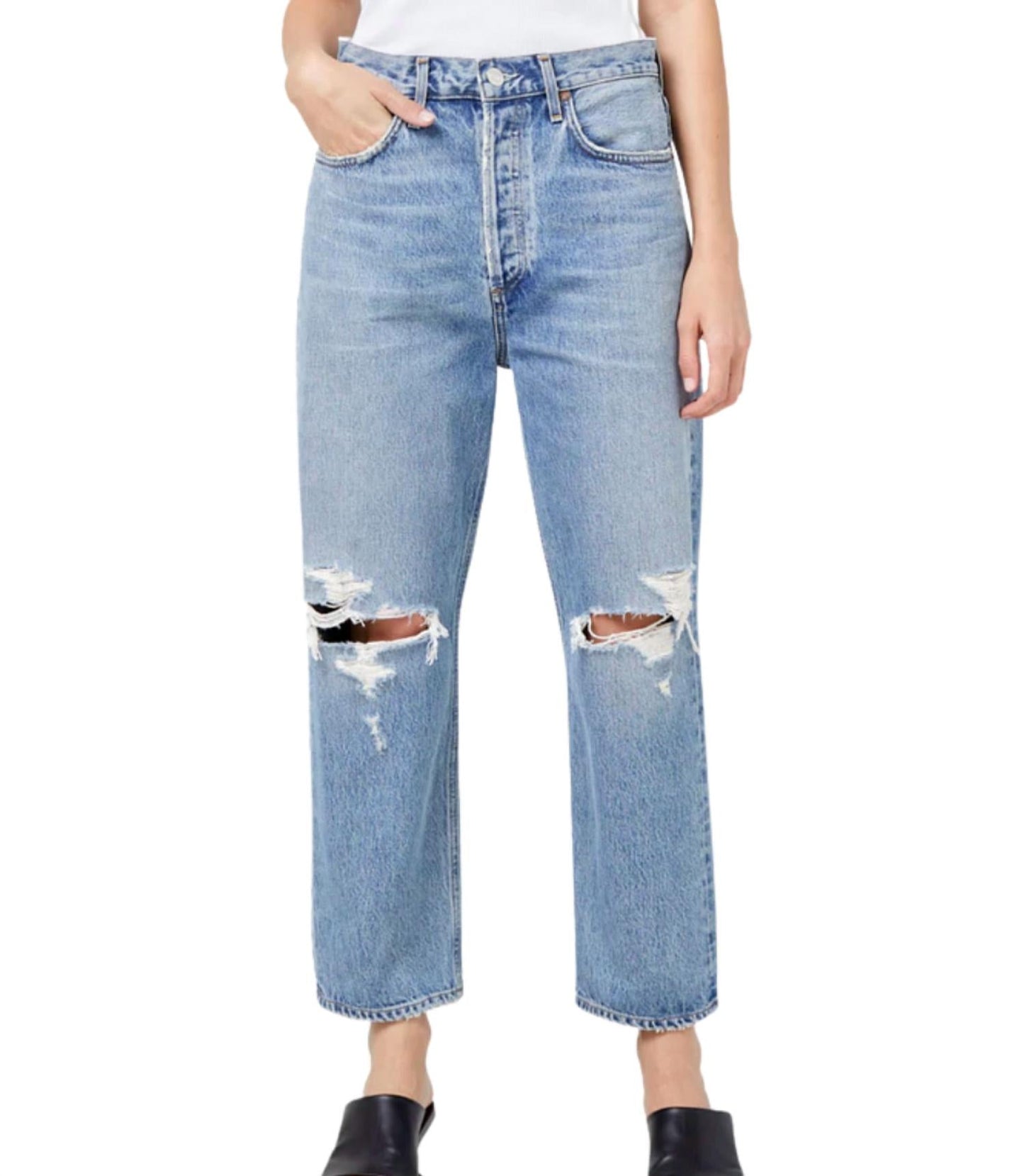 Agolde - 90'S CROP MID RISE LOOSE FIT JEAN