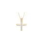 Aamiaa - Women's Natural Diamond Cross Pendant