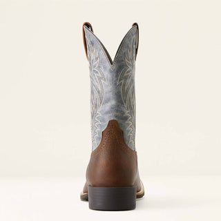 Ariat - Bota Cowboy Masculina Esportiva com Bico Quadrado Largo