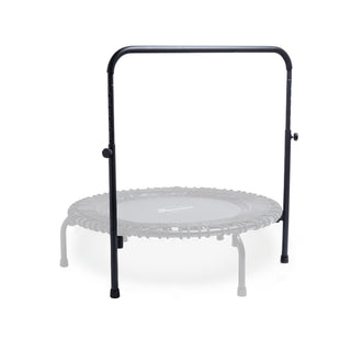Acessório de guidão JumpSport para trampolins de fitness com pernas arqueadas de 44 polegadas, preto