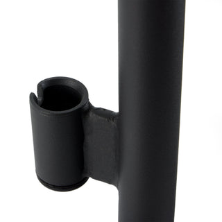 Acessório de guidão JumpSport para trampolins de fitness com pernas arqueadas de 44 polegadas, preto