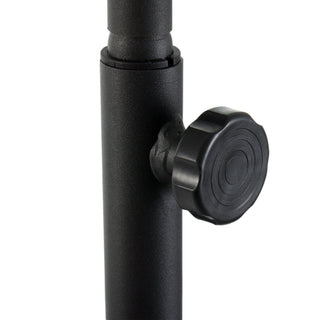 Acessório de guidão JumpSport para trampolins de fitness com pernas arqueadas de 44 polegadas, preto