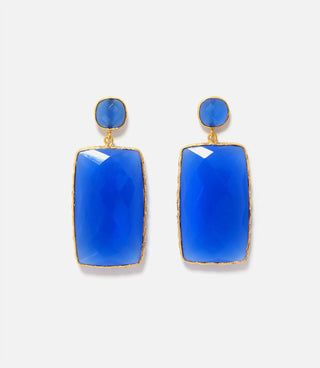 Felix Z - Gemstone Statement Earrings