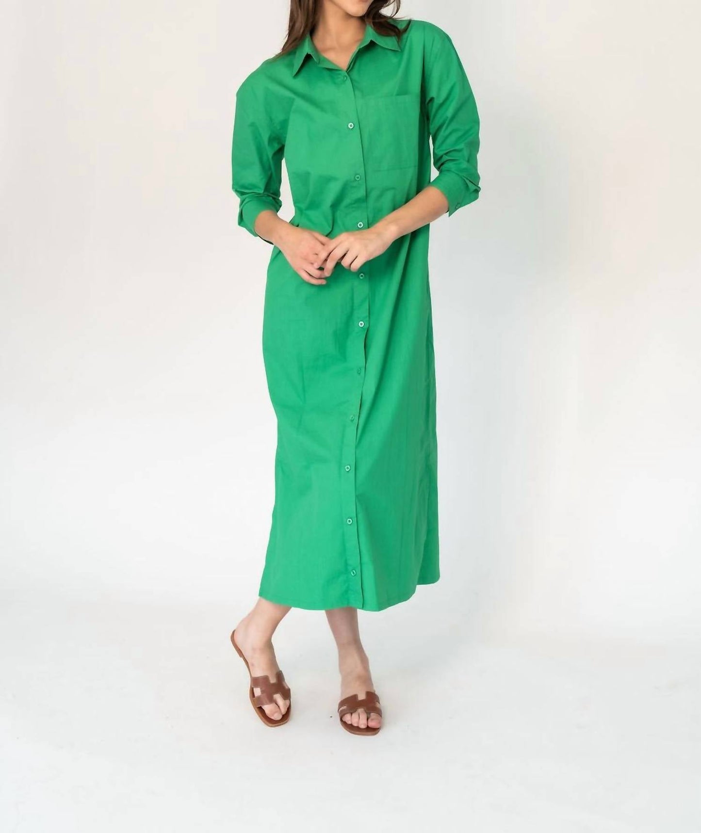 Recollection Brand - Maxi Shirt Dress